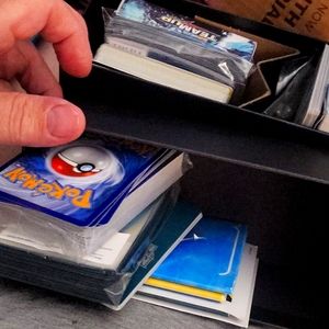 Large lot of Pokémon cards